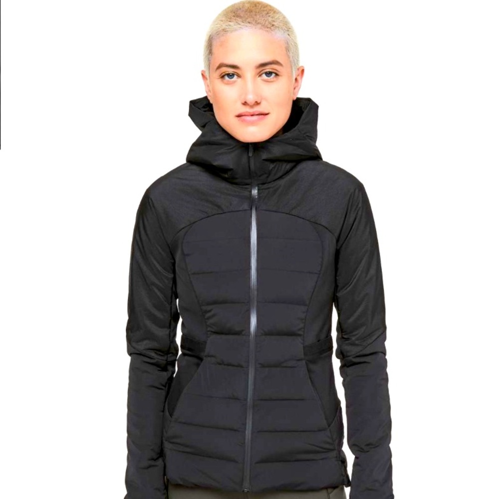 Down For it All Lululemon Black Jacket-sz 4 ✨